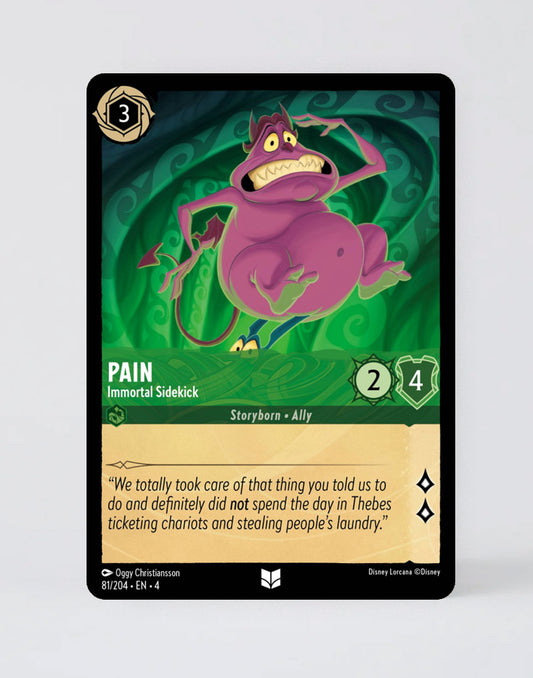 Pain - Immortal Sidekick