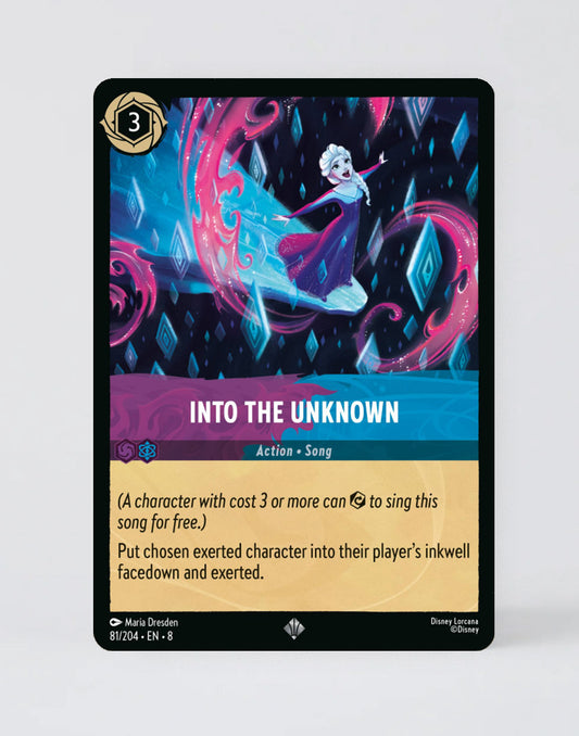 Into the Unknown