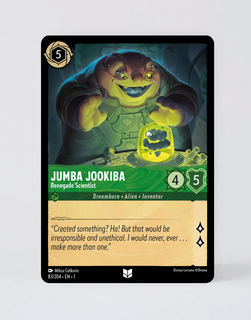 Jumba Jookiba - Renegade Scientist