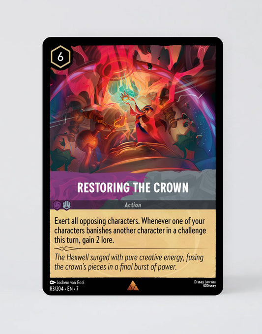 Restoring the Crown