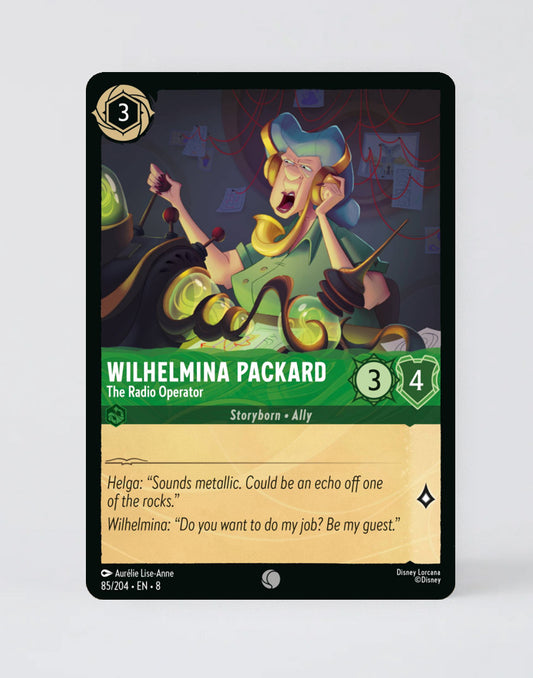Wilhelmina Packard - The Radio Operator - FOIL