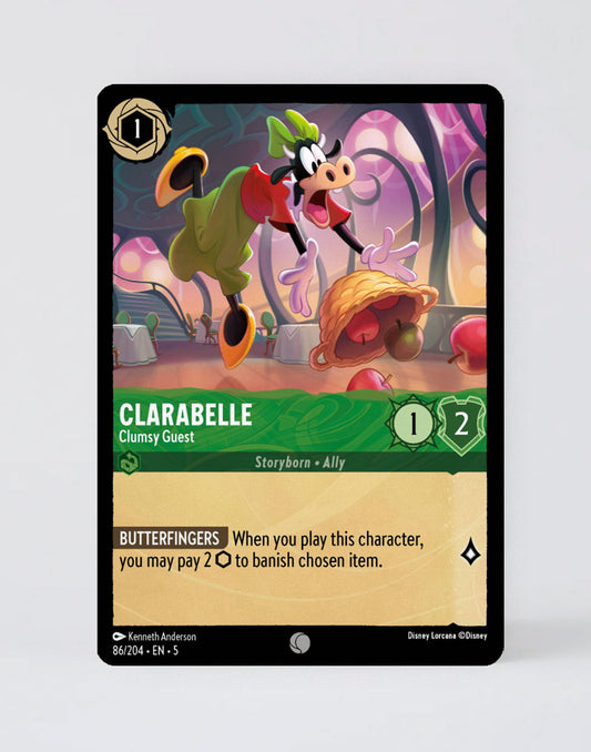 Clarabelle - Clumsy Guest
