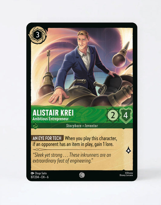 Alistair Krei - Ambitious Entrepreneur