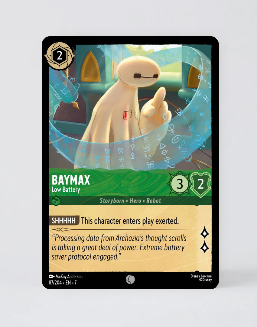 Baymax - Low Battery