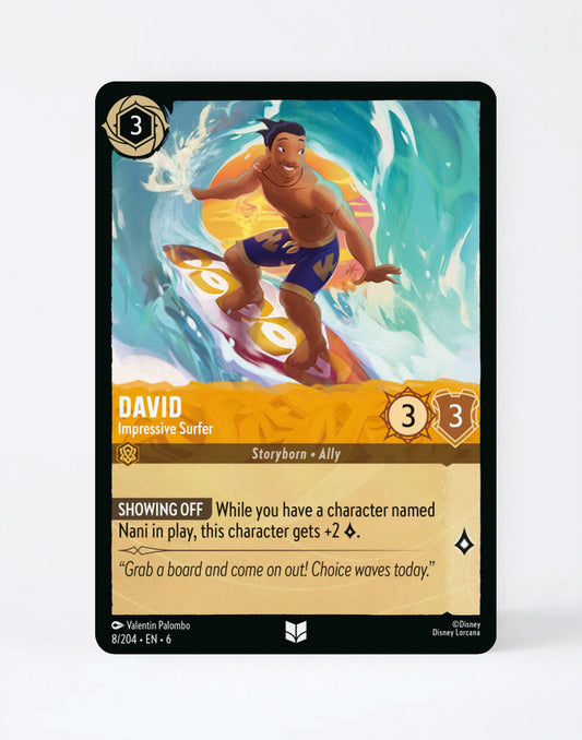 David - Impressive Surfer - FOIL