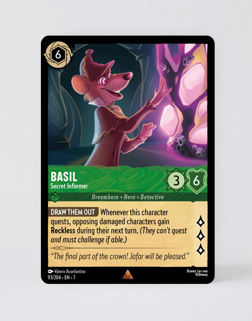 Basil - Secret Informer - FOIL