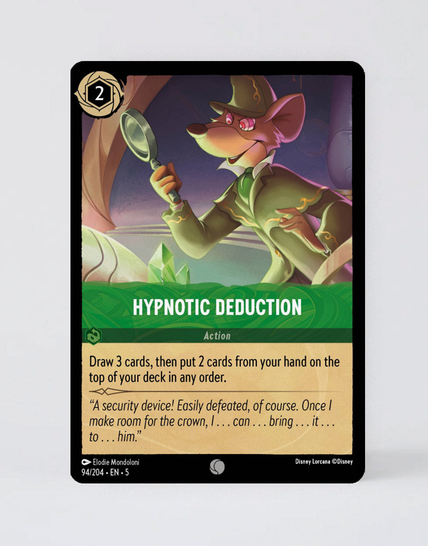 Hypnotic Deduction