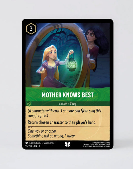Mother Knows Best - FOIL
