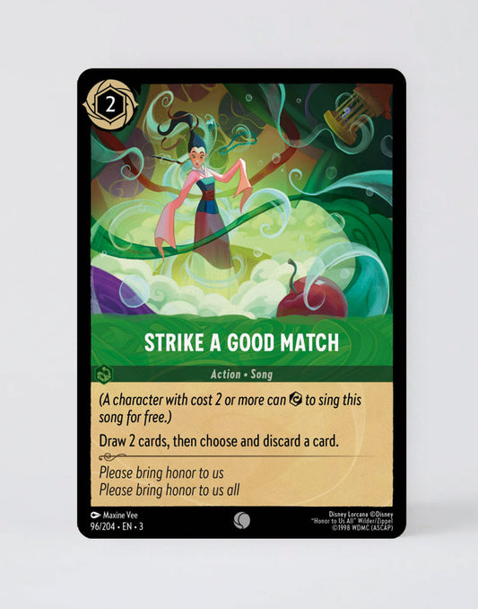 Strike a Good Match