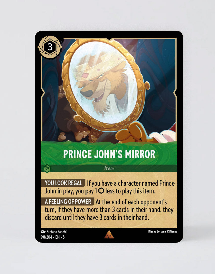 Prince John's Mirror