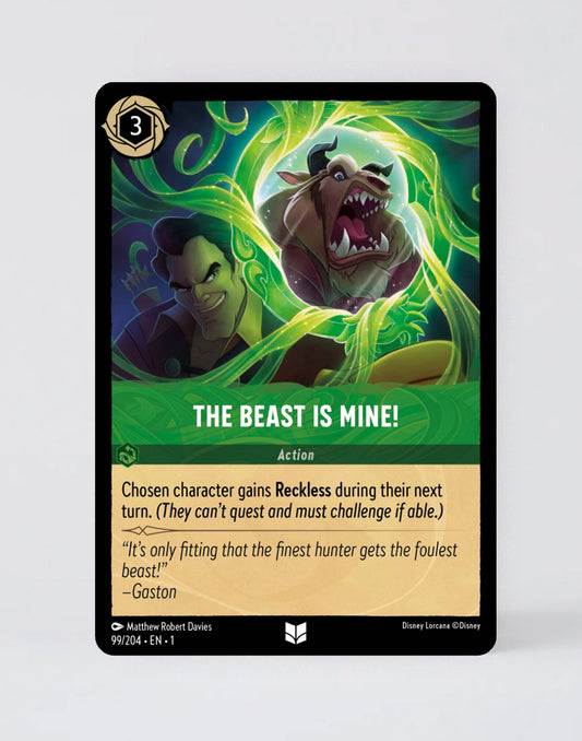 The Beast is Mine!